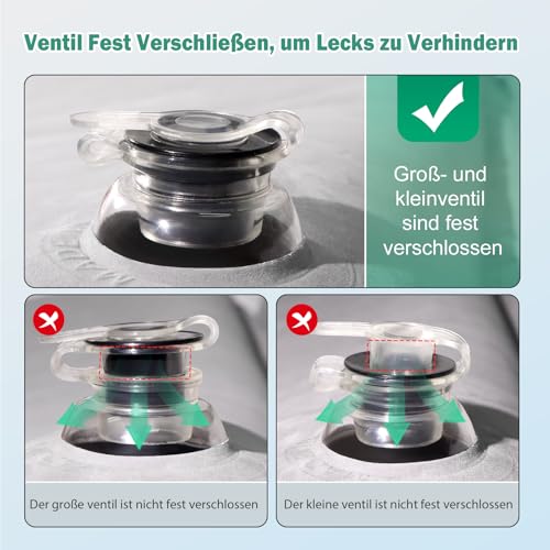 Ciremiv Car Auto Matratze mit dem Umfassendsten Auto Camping Schlafzubehör,Auslaufsichere, Bequeme, Langlebige Auto Luftmatratze,Luftbetten with Luftpumpe, für SUV Minivan MPV Road Trip Dachzelt
