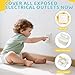 4our Kiddies 56 Pack Baby Proofing Kit, 6 Child Proof Cabinet Locks, 32 Outlet Covers, 6 Anti-Tip Furniture Anchors and 12 Corner Protectors, Child Safety Essentials to Protect Kids at Home