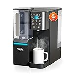 Vortex Air - H2 Oasis Reverse Osmosis Water Filtration System, Countertop RO Instant Hot & Cold Water Dispenser, Water Purifier Machine, Mineral Infusion, Alkaline RO System (Black)