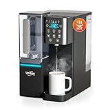 Vortex Air - H2 Oasis Reverse Osmosis Water Filtration System, Countertop RO Instant Hot & Cold Water Dispenser, Water Purifier Machine, Mineral Infusion, Alkaline RO System (Black)