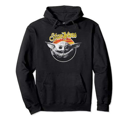 Grogu the Child Star Wars hoodie style vintage pour vos soirées streaming à la maison