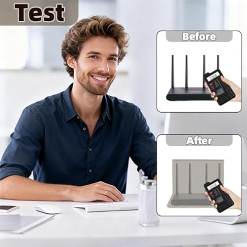 Image of WiFi Router Cover, WiFi RF Blocking Wireless, Blocks 5G Protective Cover 13.7 x 15.7