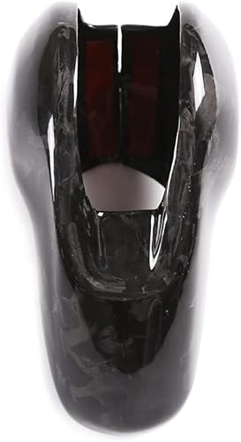 Miniatura 6 de Ajuste para Porsche Macan Panamera Cayman 911 718 Boxster 2009-2020 - Cubierta de fibra de carbono real para el cabezal de cambio de marchas,