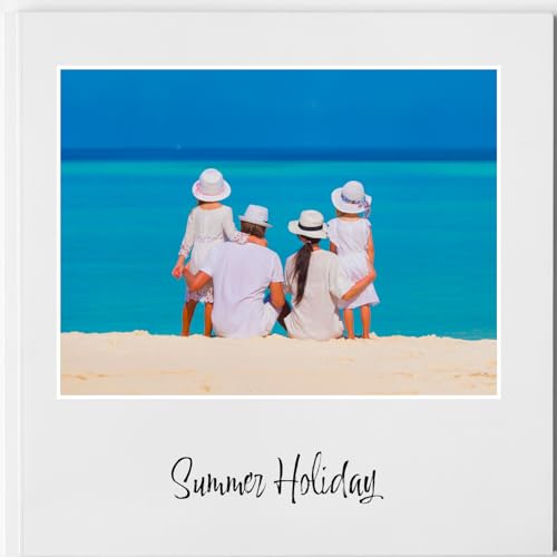 Fotobuch personalisiert online erstellen mit fotos Softcover - Premium, 26 Seiten Quadratisch Fotoalbum zum selbstgestalten erstellen mit eigenen bildern perfekt für Hochzeit, Urlaub, Weihnachten