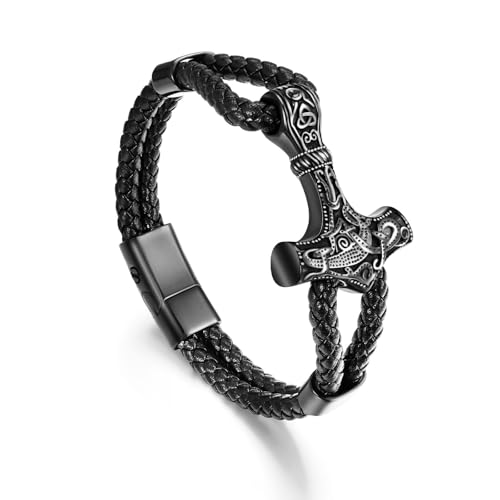 abooxiu Cremation Bracelet for Ashes Leather Urn Bracelet Cremation Jewelry Ash Bracelets Memorial Bangle Ashes Keepsake for Women Men