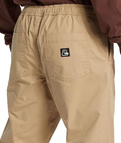 Quiksilver - Mens DNA Beach Pant, Color Khaki, Size: Large4