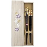 一双 夫婦箸 塗り箸 吉兆 桐箱 楽うさぎ 2膳 日本製