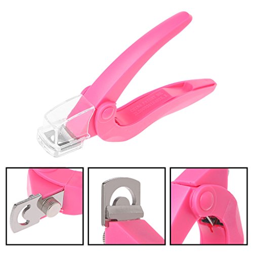 CAFFAINA Pro Edge Nail Art Maniküre Acryl Gel Falsche Tipps Clipper Cutter Nägel Schere – Bild 7