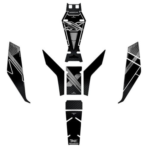 Grip tunnel Honda X-ADV 750 2025 anti-rayures et protections 3D