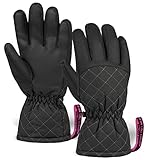 Womens Snow & Ski Gloves - Waterproof & Windproof Ladies Winter Snowboard Gloves for Cold Weather...