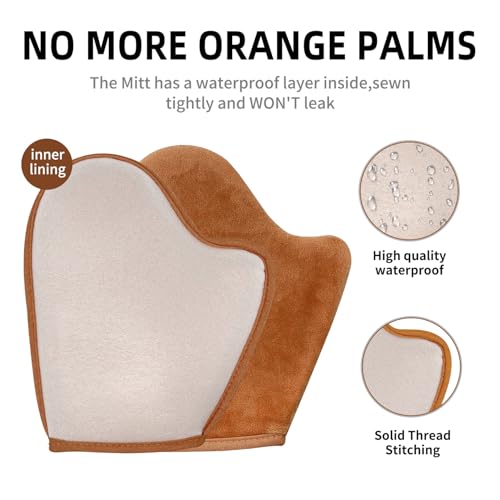 Image of FUNAN Self Tanning Mitt Self Tanner Mitt, Self Tanner Brush, Kabuki Brush, Self Tan Mitt Applicator & Exfoliating Mitt, Back Self Tanner Back Applicator Tanning Glove 5 Pack