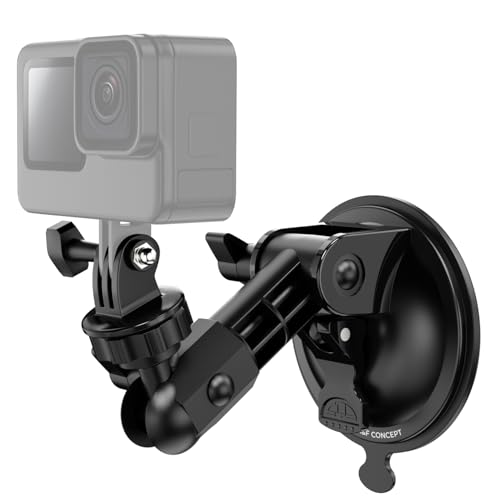 Supporto Magnetico K&F Concept Per DJI Osmo Pocket 3 | Ventosa Elettrica 2 In 1, Per Auto E Superfici Lisce