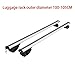 Car Flush Rail Universal 120 Or 135CM for Kayak Snowboarding Fits Car with Roof Rack SUV Roof Rack Crossbars