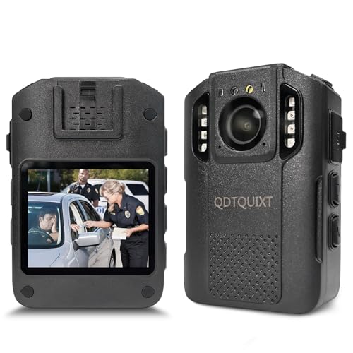 QDTQUIXT Body Camera for Law Enforcement,12.5H...