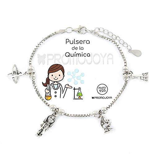 Eres lo mas mujer Pulseras Profesiones Plata (Química)