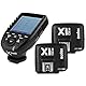 Godox Xpro-C Flash Trigger mit 2*X1R-C Blitzempfänger Auslöser Wireless X System 32 Kanäle 16 Gruppen Unterstützung TTL Autoflash 1/8000s HSS Kompatibel mit Canon Kamera (Godox Xpro-C)