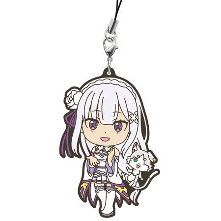 Banpresto The Most Lottery Re: Different World Life E Award Rubber Strap Emilia to Start from Zero