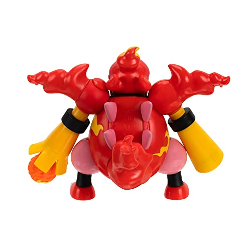 Pokémon Pkw0169 Feature 4.5-Inch Magmortar Battle Figure With Fireball Cannon, Multi #TOP6