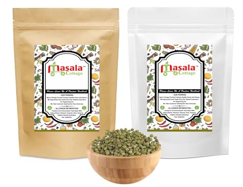 Green Peppercorns Dried Whole Premium Quality by Masala Cottage 25g-1900g (25 Grams)