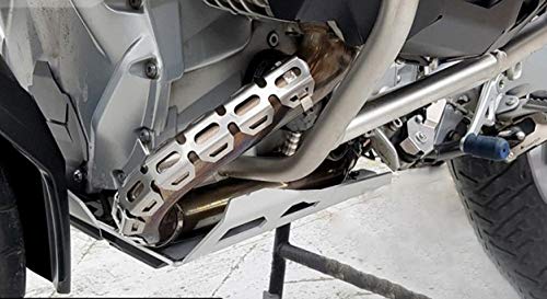 Motorcycle Exhaust Muffler Pipe Leg Protector Heat Shield Cover For BMW F 650 GS 2008-2020 For BMW F 700 GS ALL YEAR For BMW F 800 GS ALL YEAR For BMW F 800 GS ADVENTURE 2013-2019 (Black)