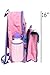 Fast Forward Bluey Backpack Set 5 Piece Bookbag and Snack Tote Matching Accessories for Back to School with Water Bottle