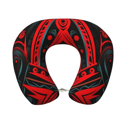 Almohada Viscoelástica U Cervical Negra 30 cm miniatura 1
