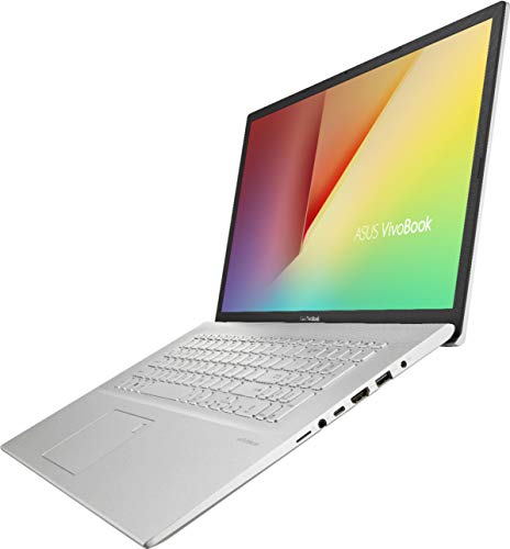 Image of ASUS VivoBook 17 X712DA Laptop, 17.3 inch HD+ Screen, AMD Ryzen 7-3700U Processor up to 4.0GHz, 12GB RAM, 256GB PCIe SSD, Webcam, Wireless-AC, Win 10 Home, Silver