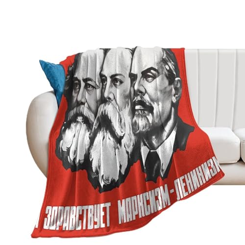Marx - Engels - Lenin - Póster de propaganda soviética, póster artístico para pared, impresiones en lienzo, póster decorativo, 101,6 x 127 cm