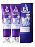 ViocoreRolimey Viocore Zahncreme mit Bienengift, Rolimey Viocore Bee Venom Dental Treatment Toothpaste, natürliches Zahnaufhellungsgel, natürliche Inhaltsstoffe für Männer und Frauen (2pcs)