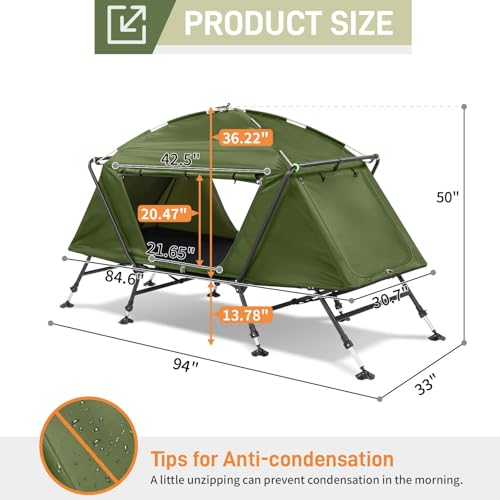 Carpa para camping plegable impermeable 1 persona miniatura 2