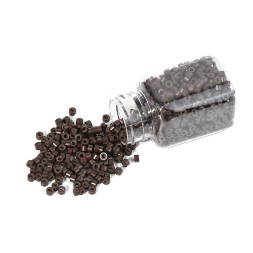 Anneaux pour extensions de cheveux contre la casse silicone 5 mm - 4