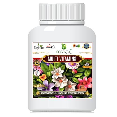 Sovata® Multi-Vitamin, Essential Organic Powerful Liquid Fertiliser for Overall Healthy Growth of All Plants. (250 ml)
