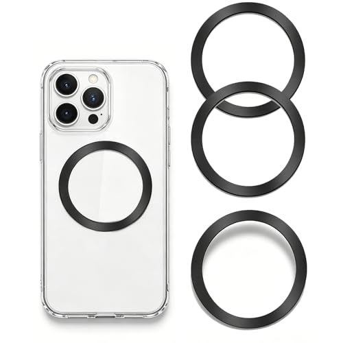 3 PCS Universal Metal Ring Sticker for MagSafe Accessories