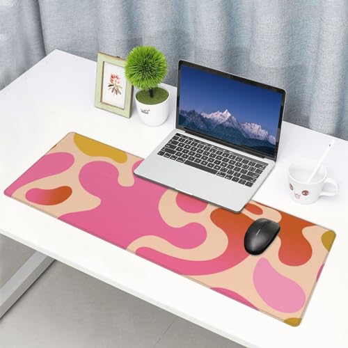 Extended Gaming Mouse Pad, Large Gaming Mouse Waterproof with Stitched Edges, Non-Slip Desktop Pad for Home and Office, Level Up Your 31.5x11.8 Inch… - Image 8