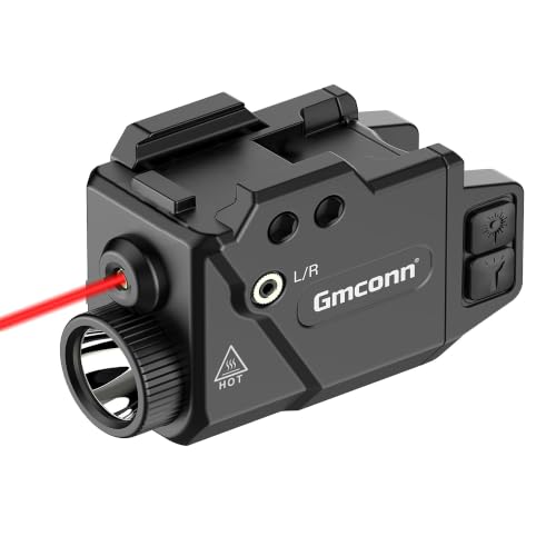 Gmconn 800lm Pistol Light and Red Laser Combo...