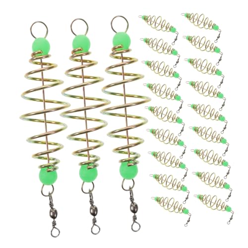 Cage de rangement pour appâts carpe panier olive lumineux 60pcs