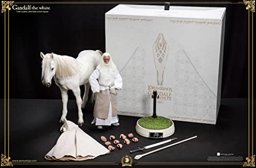 Asmus Toys The Lord Of The Rings Crown Series: Gandalf The White Action Figure #TOP7