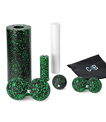 C4B EPP Rullo Massaggiante, Rullo in Gomma Medio