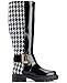Karl Lagerfeld Paris Women's Shoes women's boots,Black/White,9.5