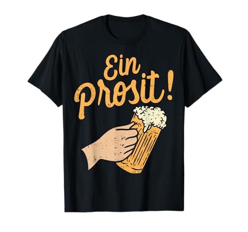 Oktoberfest Shirt Ein Prosit Cheers German Drinking Beer T-Shirt