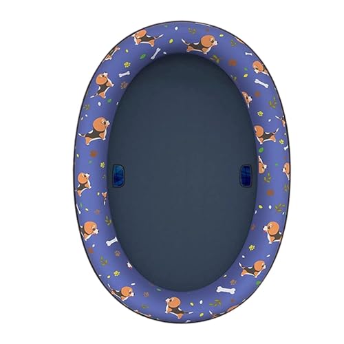 Jouet aquatique gonflable de piscine pour chien idéal pour l'été au lac