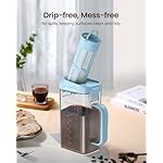 Maestri House Cold Brew Coffee Maker, 40oz Iced Tea and Coffee Maker Brewer Space Saving Tritan Pitcher, 350 Mesh Filter, 100% Leak-Proof - Image 5