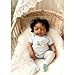 Zero Pam Black Reborn Baby Dolls-20 Inch Realistic Baby Doll, Life Like African American Babe Newborn Doll with Soft Cotton Body Real Life Silicone Babe That Look Real with All Accessories