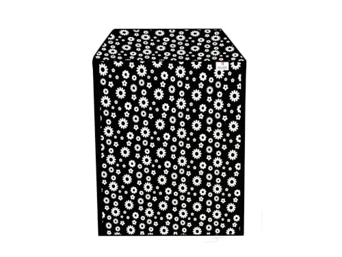 Image of Dishwasher Cover for 12 to 15 Place Setting | Water-Resistant Dustproof Zip Cover | Universal Fit Compatible with Bosch, LG, IFB, Hafele, Faber & More | 63 x 63 x 88 cm | Design 5