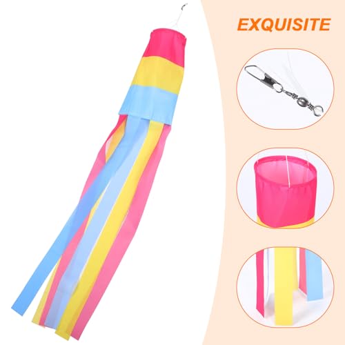 Windsock suspendu manche à air rotative pour décoration extérieure de cour - 8