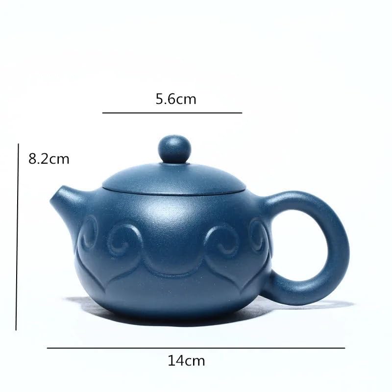Teiera Teiera Cinese in Argilla Viola, caffettiera, teiera Portatile Fatta a Mano da Viaggio, Accessori for Il tè for la casa, teiera for tè Sfuso 250ML Teiere