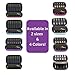 Aroma Outfitters Essential Oil Carrying Case. Premium Storage Protection & Organizer for Roller Bottles. Carry Case Protects up to 14 Roller Balls and Sample Drams - Perfect for Travel (Purple)