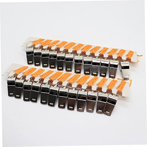 12 silbatos metálicos para árbitros y primeros auxilios miniatura 2