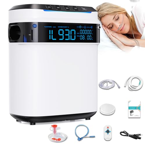 SauerstoffgeräT FüR Zuhause, Sauerstoffkonzentrator 93% Hohe...
