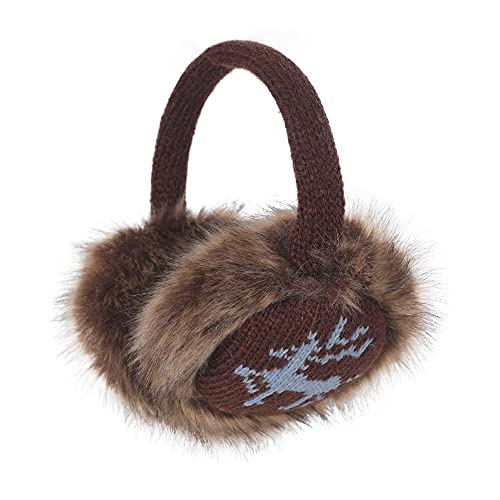 Cache-oreilles ZLYC chaud et doux en fausse fourrure